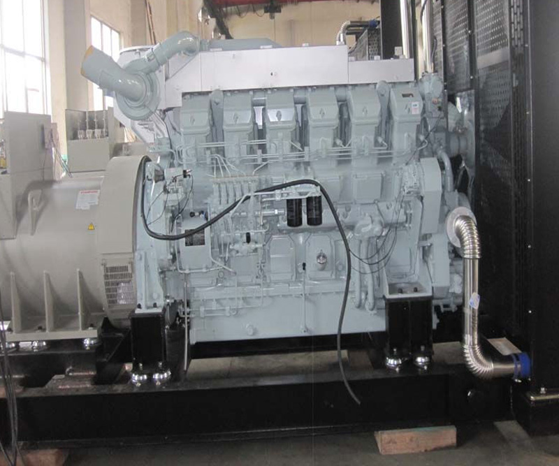 湖北450KW柴油发电机组 三菱全铜 S6R-PTA  厂家直销 1H功率520KW