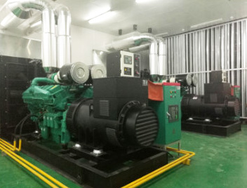 江苏中威电力成功签定江西江城雅郡600KW柴油发电机与机房尾气环保...