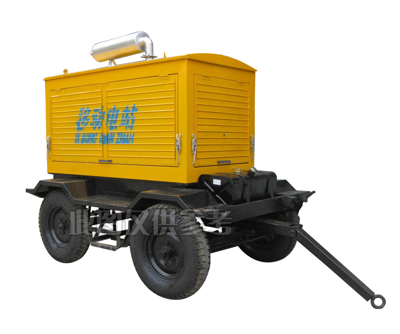 江苏中威全国直销75KW-150KW柴油发电机组移动拖车低价销售专业生产